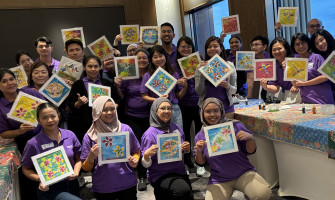 Corporate Team Building with myBatik Painting Workshop 