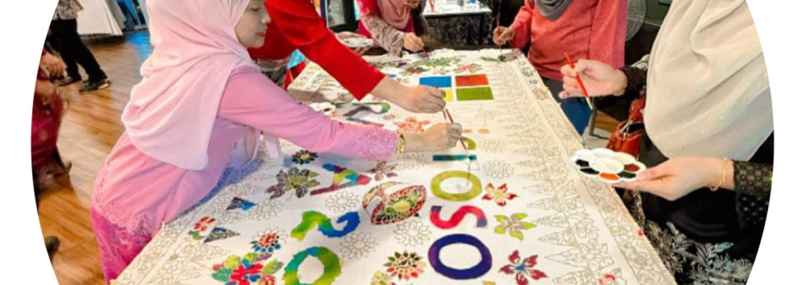 Microsoft Ai Raya Open House with Batik Painting Workshop