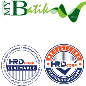 HRD Corporation Claimable Batik Training Course Package for 30 pax Half Day 4 Hours