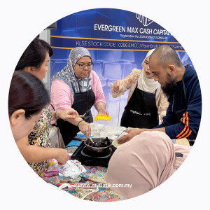 HRD Corporation Claimable Batik Training Course Package for 30 pax Half Day 4 Hours