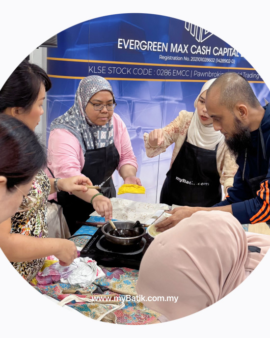 HRD Corporation Claimable Batik Training Course Package for 30 pax Half Day 4 Hours