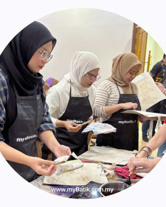 HRD Corporation Claimable Batik Training Course Package for 30 pax Half Day 4 Hours