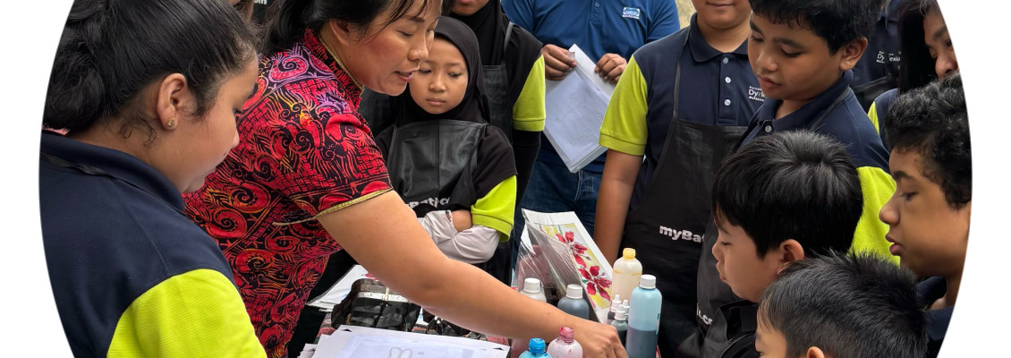 Another Meaningful CSR Batik project Sponsored by Zantat for Children with Dyslexia 