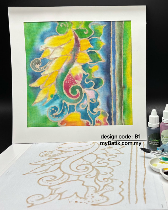 DIY Batik Abstract Series