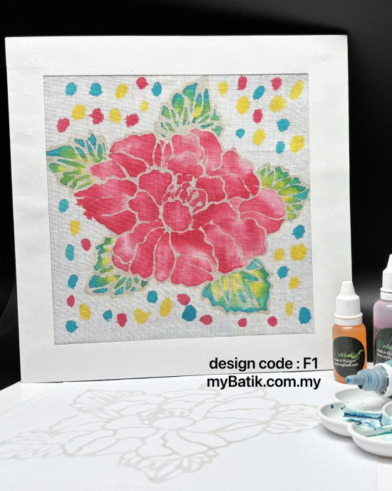 DIY Batik Floral Series