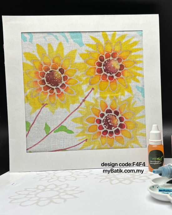 DIY Batik Floral Series