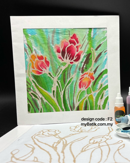 DIY Batik Floral Series