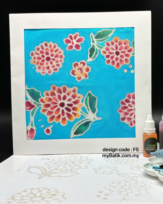 DIY Batik Floral Series