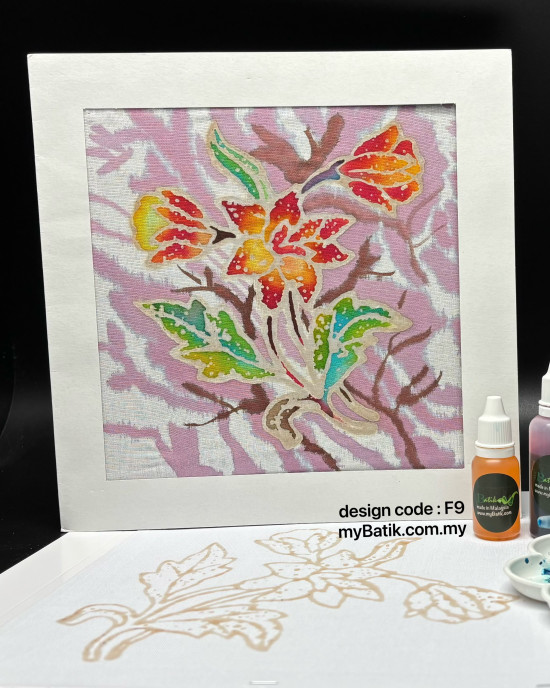 DIY Batik Floral Series