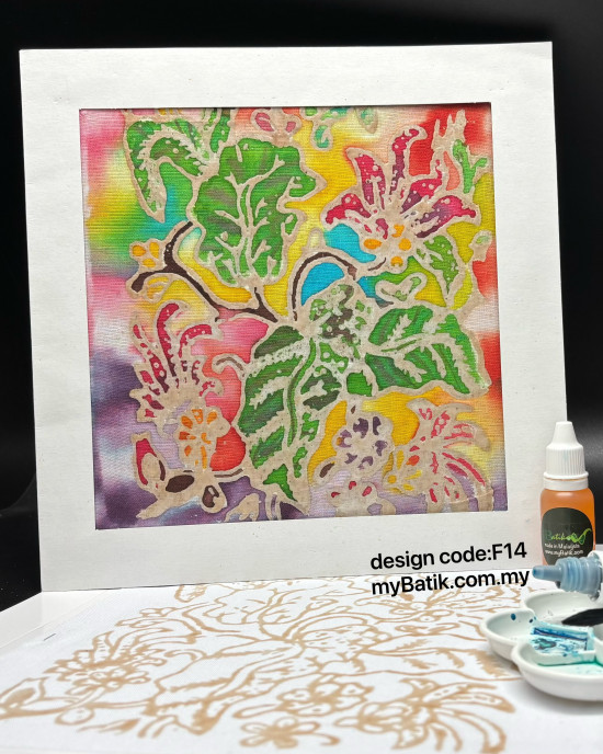 DIY Batik Floral Series