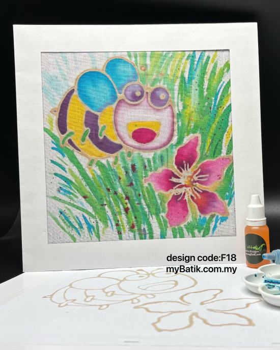 DIY Batik Floral Series