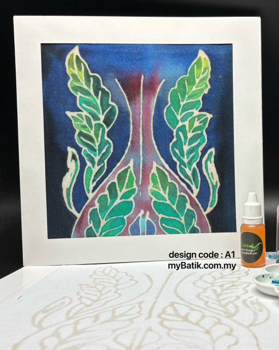 DIY Batik Floral Series