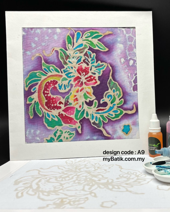 DIY Batik Floral Series