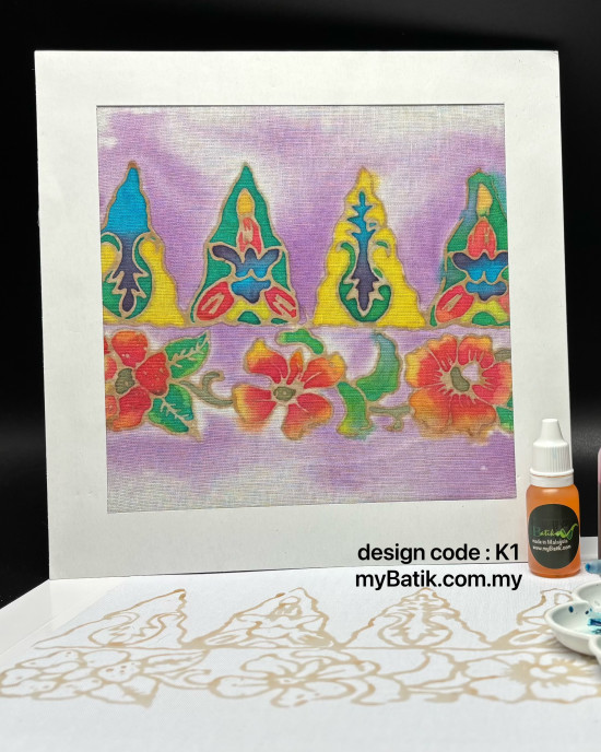 DIY Batik Floral Series
