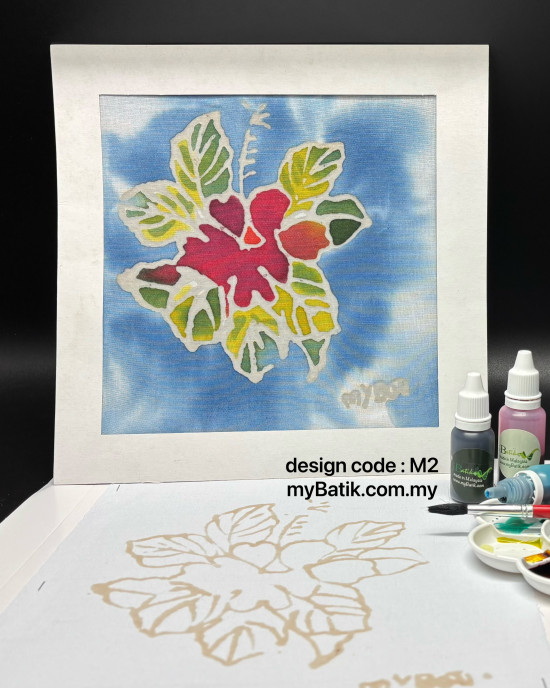 DIY Batik Floral Series