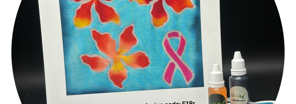 Pink October DIY Batik Painting