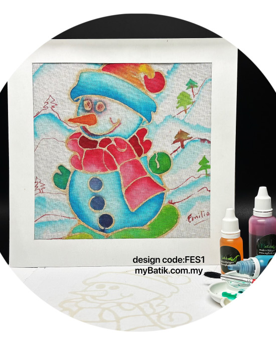 DIY Batik Christmas Series