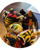 Colourful Batik Batu Seremban ( + Batik Bag/ Pouch )